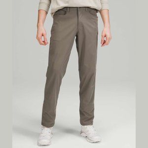{Lululemon} ABC Slim-Fit 5 Pocket Pant 34"L Warpstreme in Rover